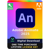 Adobe Animate Lifetime License Key 2 PC For Windows