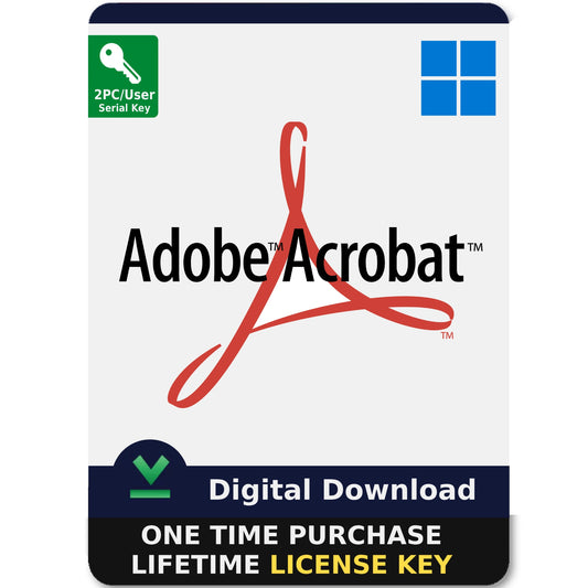 Adobe Acrobat XI Lifetime License Key for Windows
