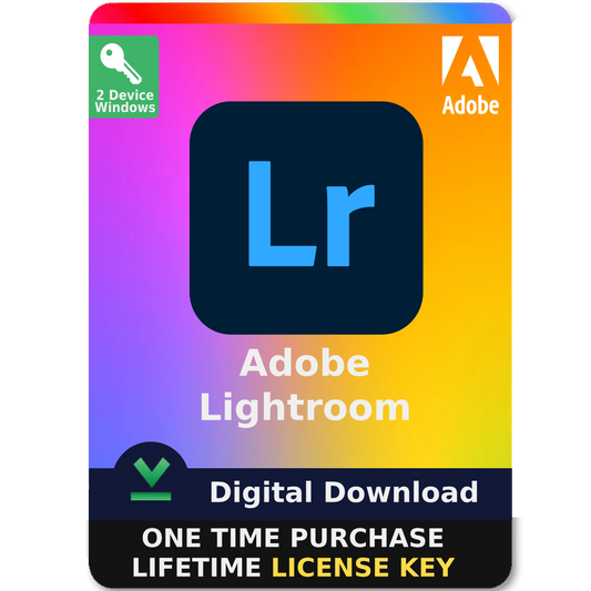 Adobe Lightroom 2025 Lifetime License Key 2 PC For Windows